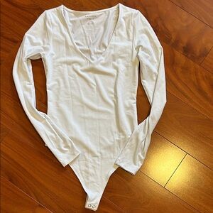American Eagle Outfitters White Bodysuit